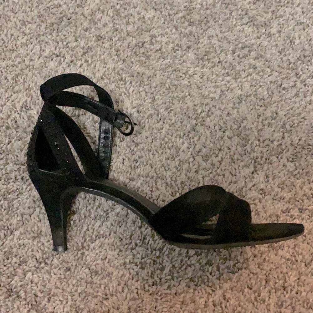 black heels